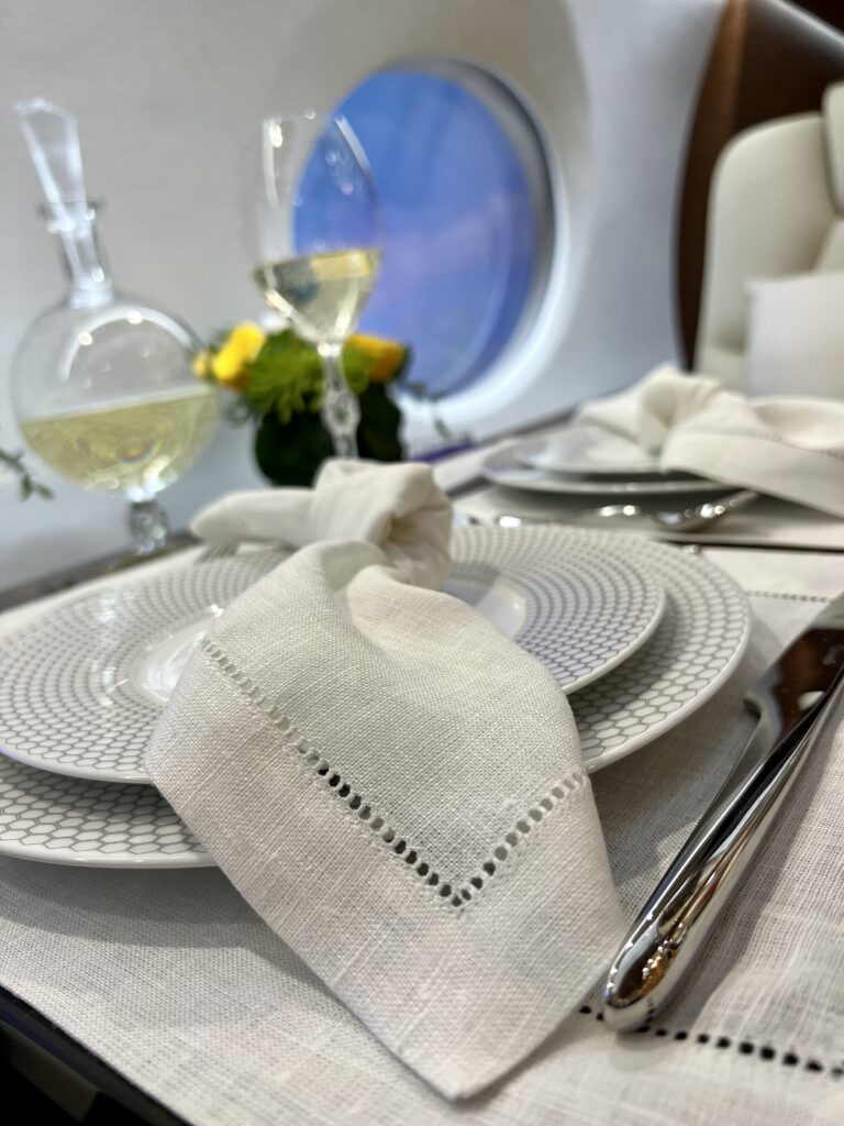 JET ESSENTIALS™ aircraft specific linens by INTERNATIONAL JET INTERIORS 
